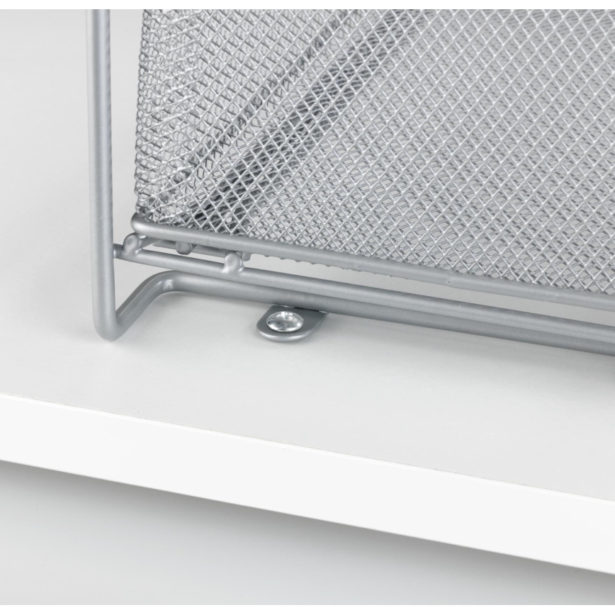 WENKO 53140800 - Police GIOMA 35x33,5 cm stříbrná