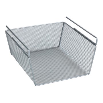WENKO 53142100 - Košík 27,5x28 cm stříbrná