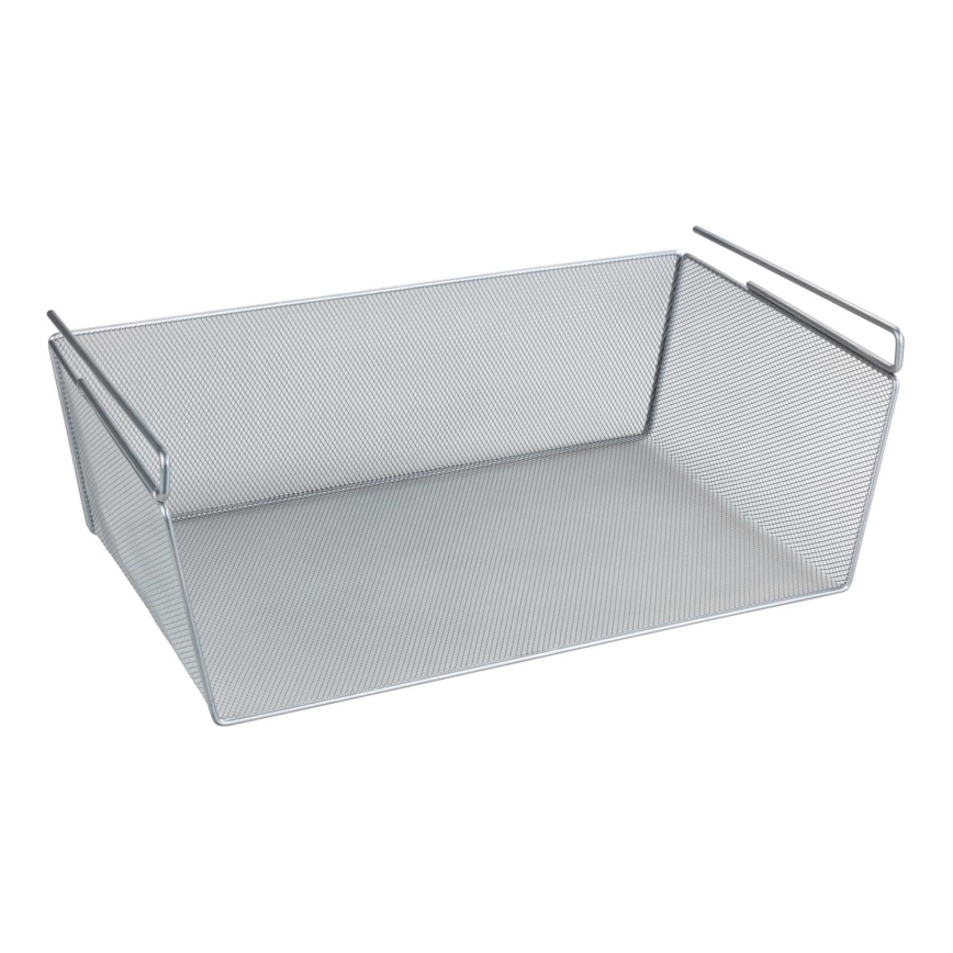 WENKO 53143100 - Košík 49x28 cm stříbrná