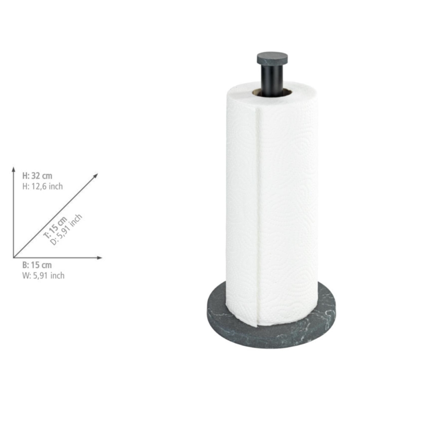 WENKO 53212100 - Držák utěrek 15x32 cm černá