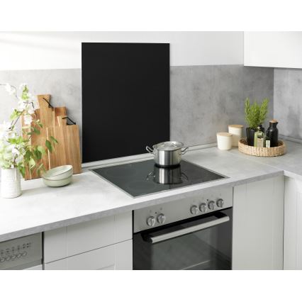 WENKO 53881100 - Zástěna BLACK 60x70 cm černá