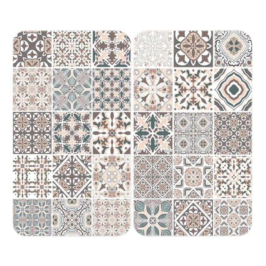 WENKO 53904100 - Kryt varné desky 30x52 cm pestrobarevná/šedá/čirá