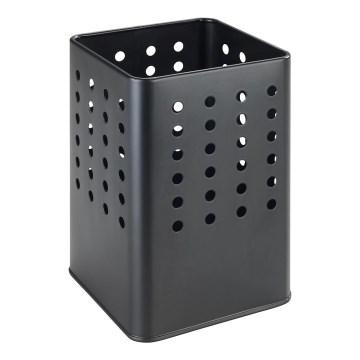 WENKO 54017100 - Držák příborů SILIO 11,5x16,5 cm černá