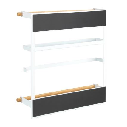 WENKO 54113100 - Organizér MAGNA 33x34 cm bílá/hnědá/černá