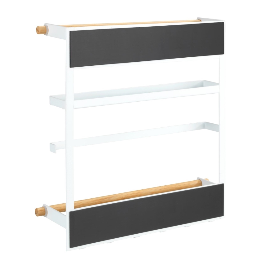WENKO 54113100 - Organizér MAGNA 33x34 cm bílá/hnědá/černá