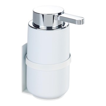 WENKO 54655100 - Dávkovač mýdla WOYA 250 ml bílá/lesk. chrom