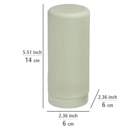 WENKO 54674100 - Dávkovač EASY SQUEEZ-E 6x14 cm zelená