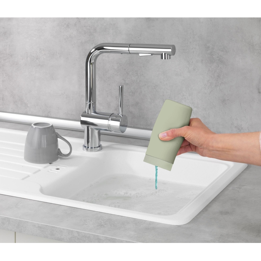 WENKO 54674100 - Dávkovač EASY SQUEEZ-E 6x14 cm zelená