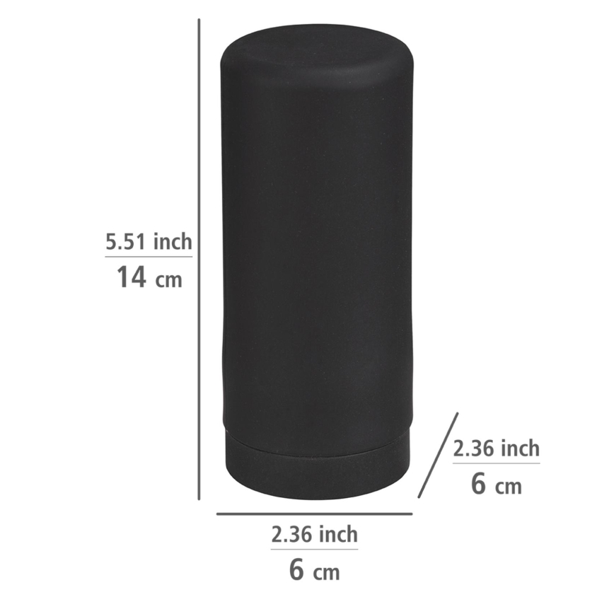 WENKO 54675100 - Dávkovač mýdla EASY SQUEEZ-E 6x14 cm černá
