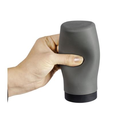 WENKO 54680100 - Dávkovač EASY SQUEEZ-E 6x14 cm šedá/černá