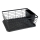 WENKO 54766100 - Odkapávač nádobí BLACK OUTDOOR KITCHEN 36x30 cm černá/černá