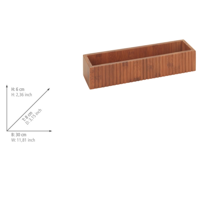WENKO 54942100 - Kořenky MERA 30x8 cm hnědá