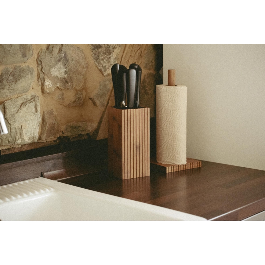 WENKO 54946100 - Držák na role MERA 15x33 cm hnědá