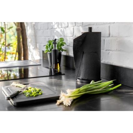 WENKO 55015100-Držák BLACK OUTDOOR KITCHEN 15x33 cm černá