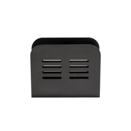 WENKO 55025100-Držák ubrousků BLACK OUTDOOR KITCHEN 15x12,5 cm černá