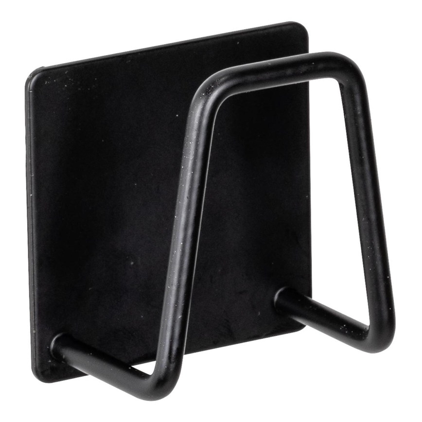 WENKO 55071100 - Držák BLACK OUTDOOR KITCHEN 5x5 cm nerez/černá