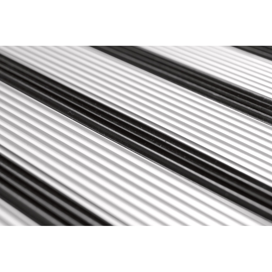 WENKO 601011100 - Schůdky ALU-DESIGN 44x101 cm stříbrná/černá