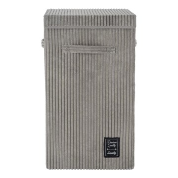 WENKO 62044100 - Koš na prádlo CORA 33x58 cm šedá