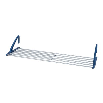 WENKO 63005800 - Sušák prádla 37,5x21 cm nerez/stříbrná/modrá