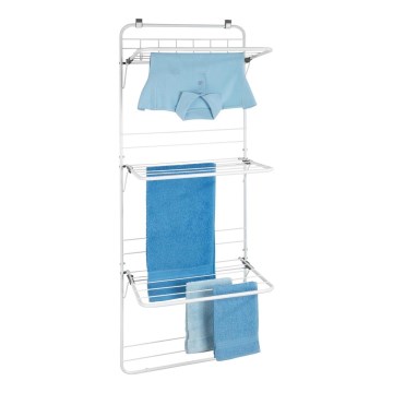 WENKO 63010800 - Sušák na prádlo 51x142 cm bílá/šedá