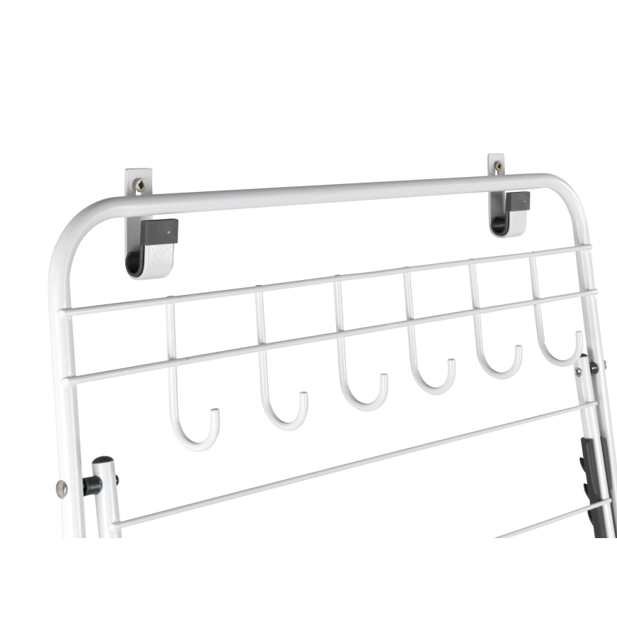 WENKO 63010800 - Sušák na prádlo 51x142 cm bílá/šedá