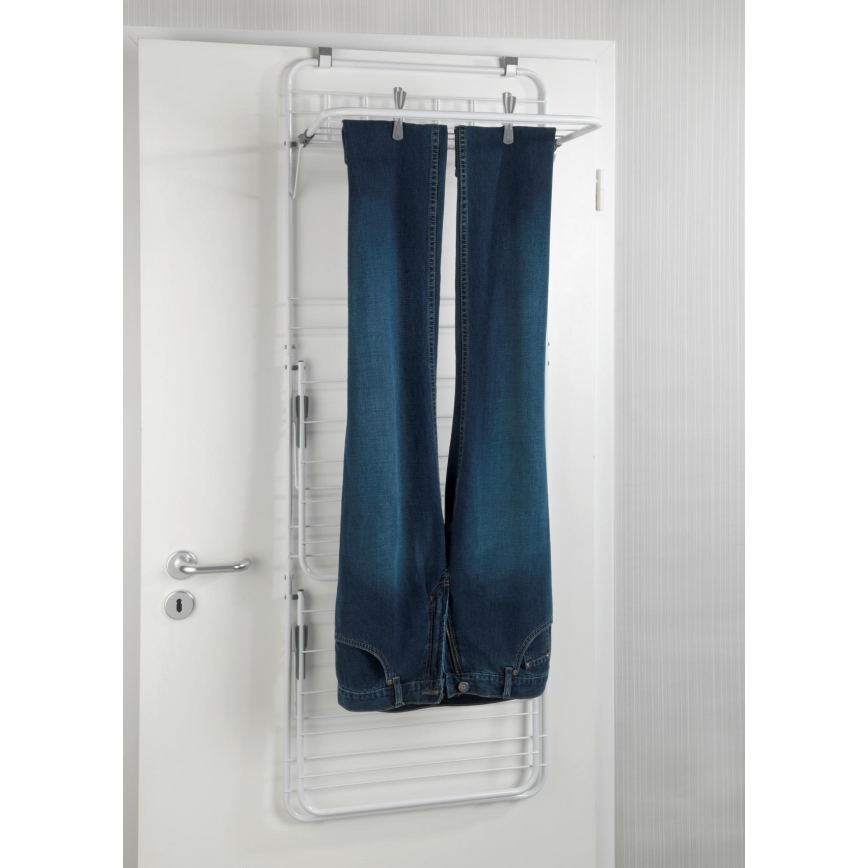 WENKO 63010800 - Sušák na prádlo 51x142 cm bílá/šedá