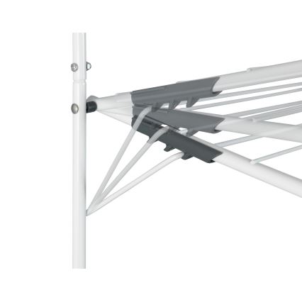 WENKO 63010800 - Sušák na prádlo 51x142 cm bílá/šedá
