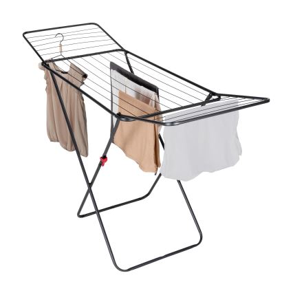 WENKO 63015100 - Sušák prádla CHAMPION 170x98 cm černá