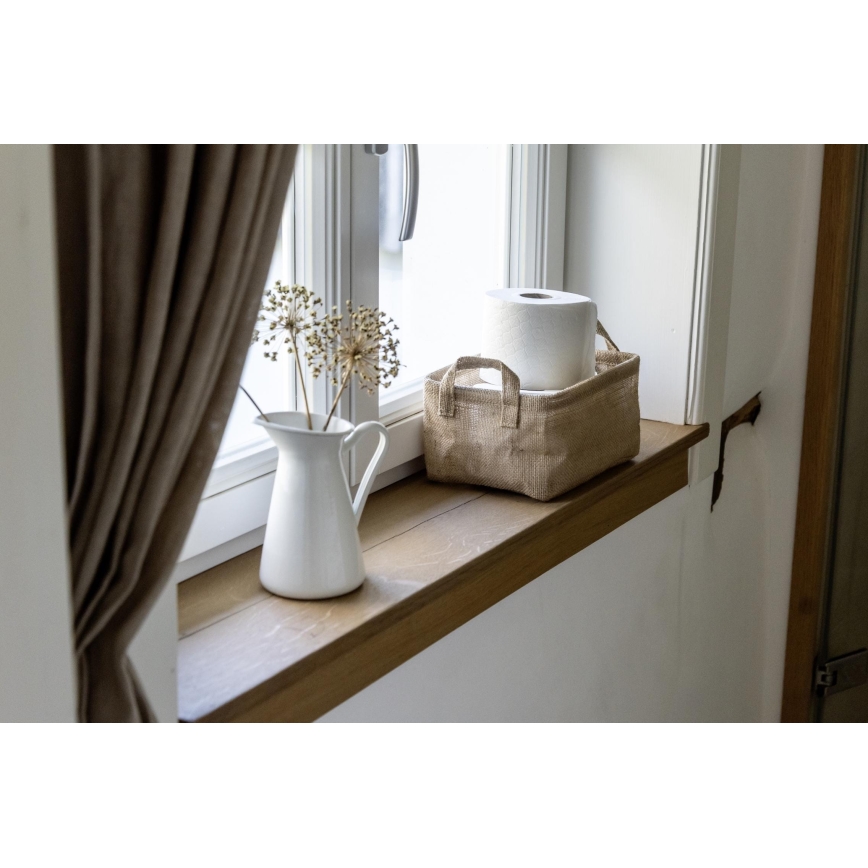 WENKO 64470100 - Koš JUNA 20x15 cm hnědá