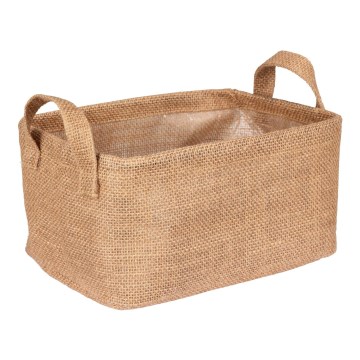 WENKO 64471100 - Koš JUNA 24x17 cm hnědá