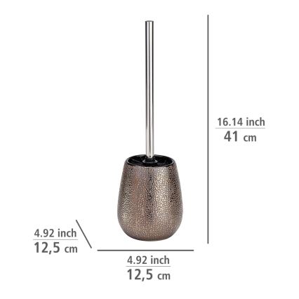 WENKO 69109800 - Koupelnový set MARRAKESH 12,5x41 cm hnědá