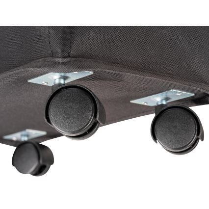 WENKO 69737800 - Koš na prádlo CORNO 18,5x60 cm černá