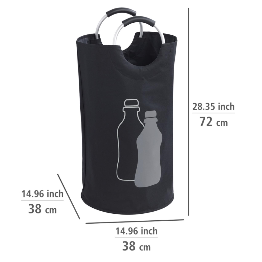 WENKO 69767800 - Taška JUMBO 38x72 cm černá