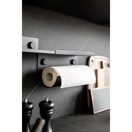 WENKO 71144800 - Držák na roli JET 30x15 cm černá