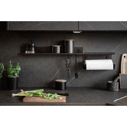 WENKO 71144800 - Držák na roli JET 30x15 cm černá
