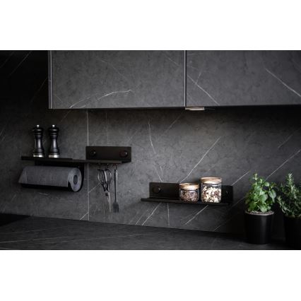 WENKO 71144800 - Držák na roli JET 30x15 cm černá