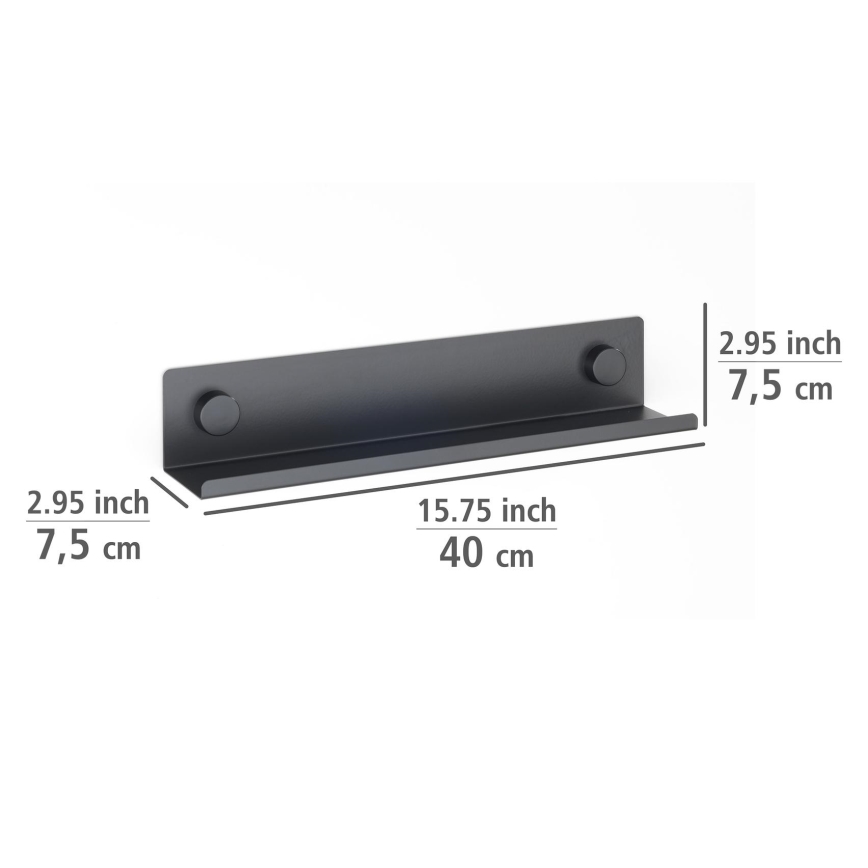 WENKO 71146800 - Kořenky JET 40x7,5 cm černá
