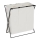 WENKO 71298800 - Koš na prádlo TRIO 69x76 cm krémová/černá