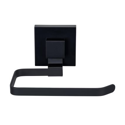 WENKO 71447800 - Držák toaletního papíru VACUUM-LOC QUADRO ED 14x11 cm černá