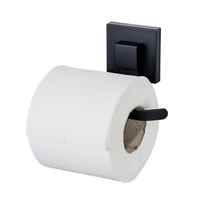 WENKO 71447800 - Držák toaletního papíru VACUUM-LOC QUADRO ED 14x11 cm černá