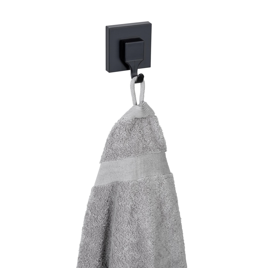 WENKO 71448800 - Háček VACUUM-LOC QUADRO ED 6x7 cm černá