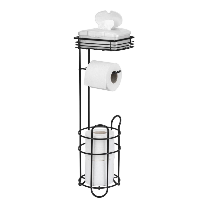 WENKO 71451800 - Držák toaletního papíru 16x59 cm černá