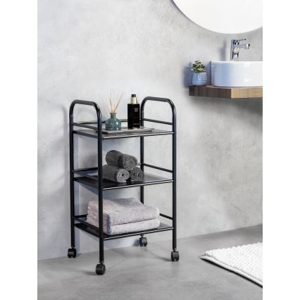 WENKO 71560800 - Vozík 41x75 cm černá