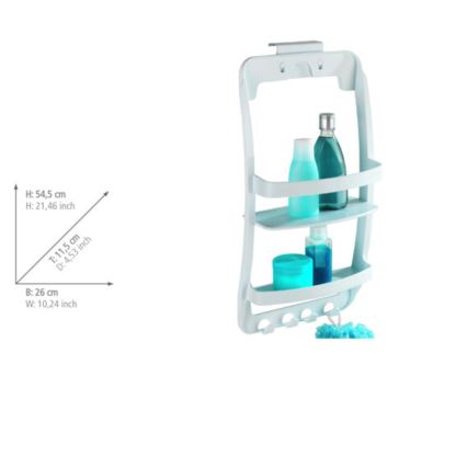 WENKO 8409100 - Regál UNIVERSAL 26x54,5 cm bílá