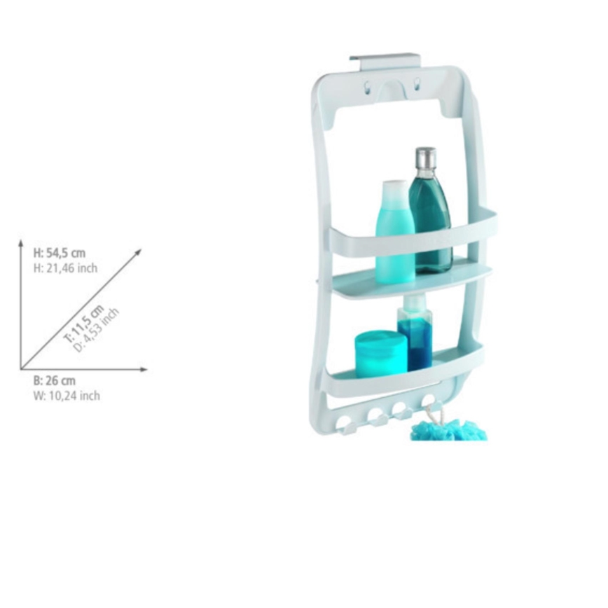 WENKO 8409100 - Regál UNIVERSAL 26x54,5 cm bílá