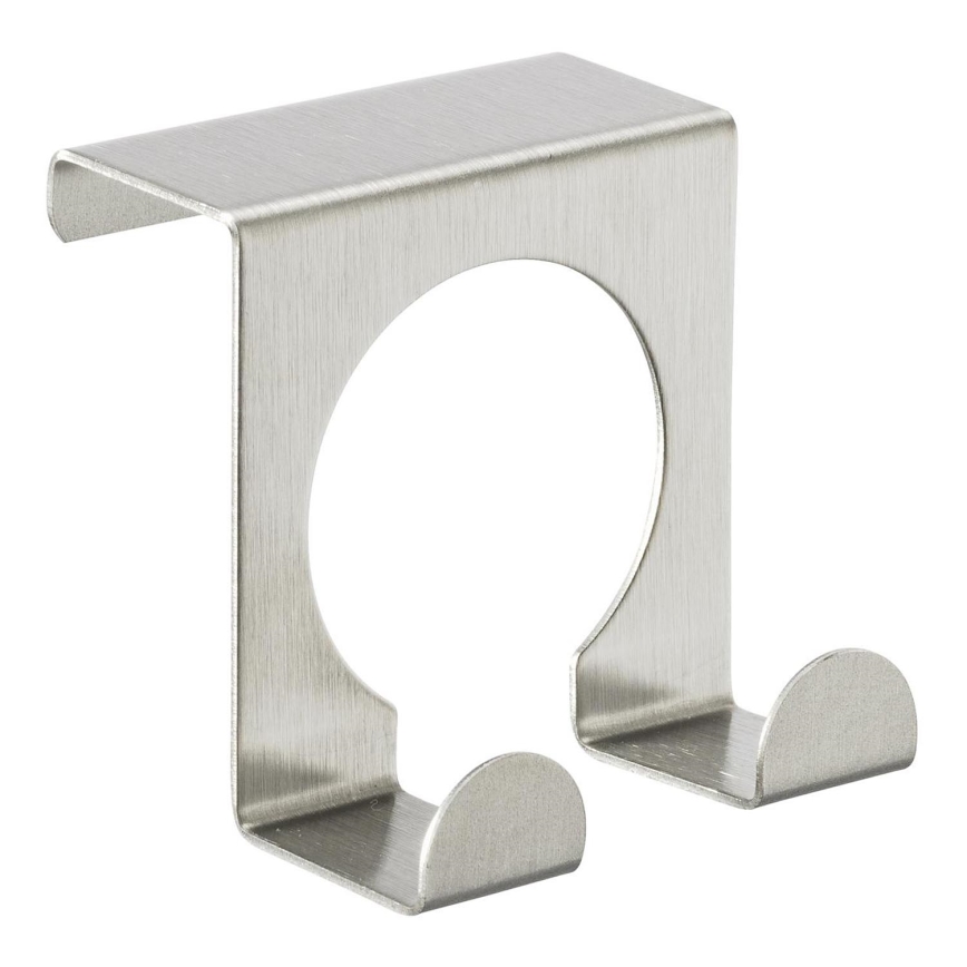 WENKO 8411100 - Háček 5x5 cm nerez/stříbrná
