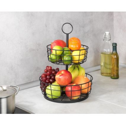 WENKO 88740800 - Košík LOFT 28x39 cm černá