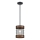 Westinghouse 61179 - Lustr na lanku LANGSTON 1xE27/60W/230V barnwood