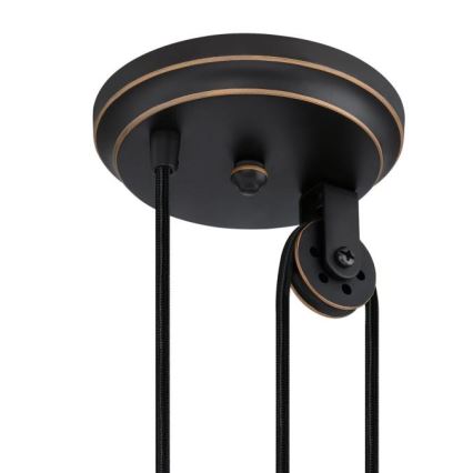 Westinghouse 61249 - Lustr na lanku CHAVES 1xE27/60W/230V