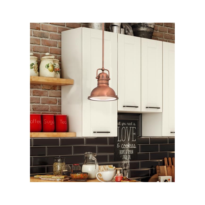 Westinghouse 6308440 - Lustr na tyči BOSWELL 1xE27/60W/230V pr. 22 cm